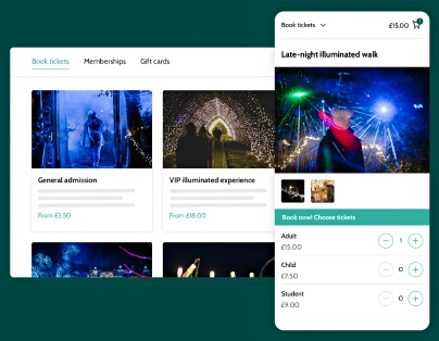 light show ticketing software hero